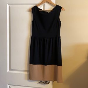 Ann Taylor 2-tone dress